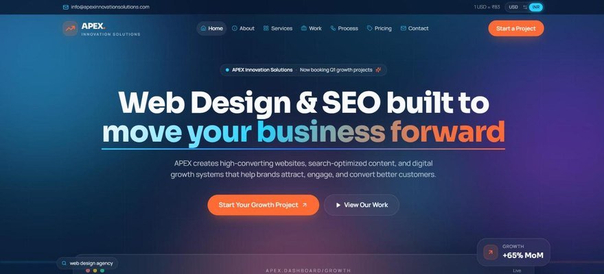 APEX Innovation Solutions website